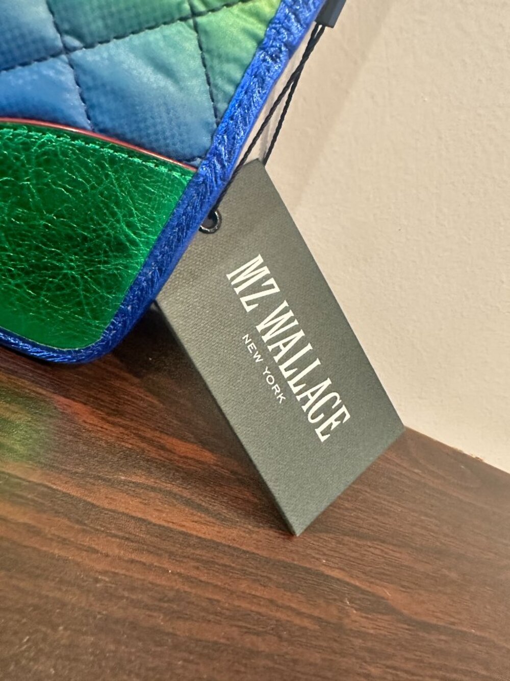 MZ WALLACE AVERY W/ CORNERS POUCH – LIMITED EDITION RAINBOW PRINT | XS | NWT - Picture 6 of 10